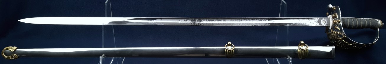 British WW1 1874 Pattern 2nd Life Guards Officers Sword of QM Capt Hugh Llewellin Hidden MC 6